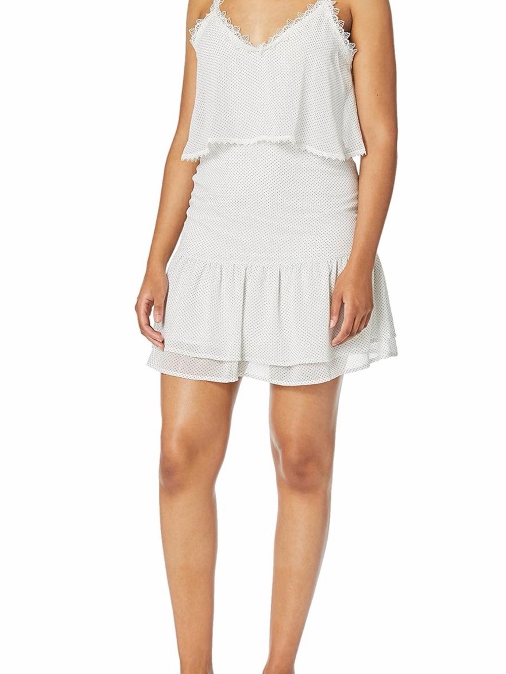 Steve Madden Women's Without a Dot Printed Chiffon Dress